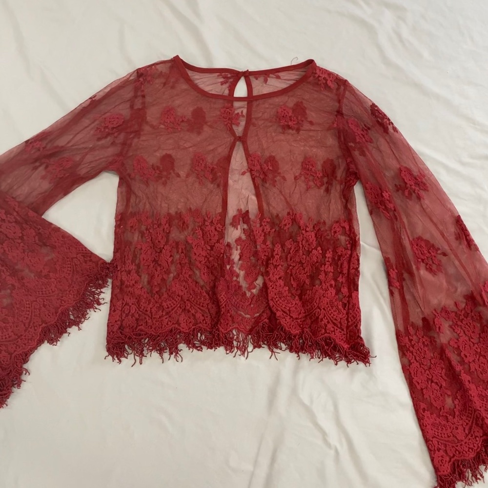 Sheer top